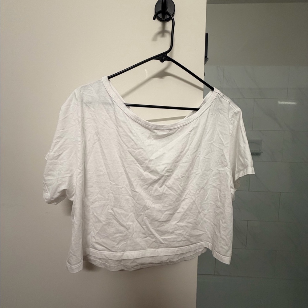 Victoria's Secret White Crop Top